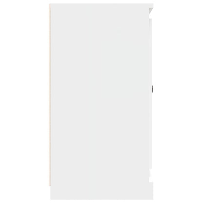 Dressoir 70X35,5X67,5 Cm Bewerkt Hout Wit