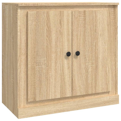 Dressoir 70X35,5X67,5 Cm Bewerkt Hout Kleurig Sonoma eiken