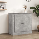 Sideboard 70x35.5x67.5 cm processed wood concrete grey