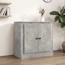 Dressoir 70X35,5X67,5 Cm Bewerkt Hout Betongrijs