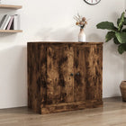 Sideboard 70x35.5x67.5 cm engineered wood smoked oak-colored