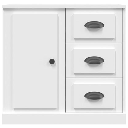 Dressoir 70X35,5X67,5 Cm Bewerkt Hout Wit