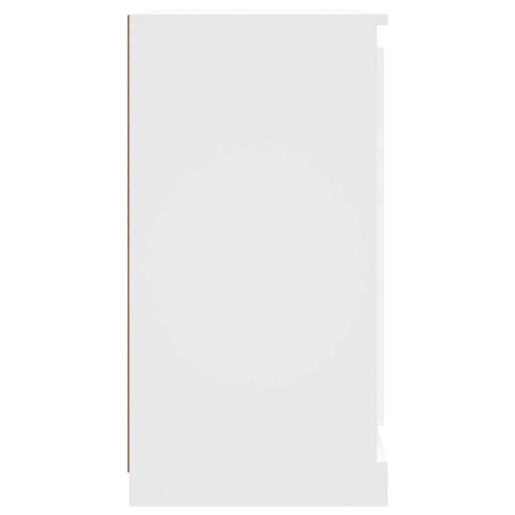 Dressoir 70X35,5X67,5 Cm Bewerkt Hout Wit