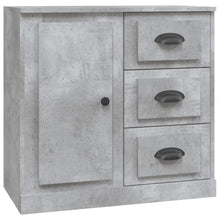 Dressoir 70X35,5X67,5 Cm Bewerkt Hout Betongrijs