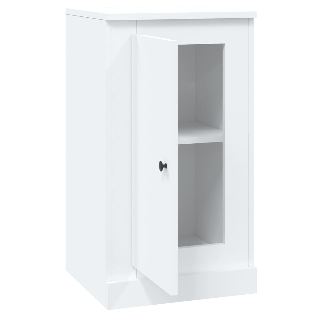 Dressoir 37,5X35,5X67,5 Cm Bewerkt Hout Wit