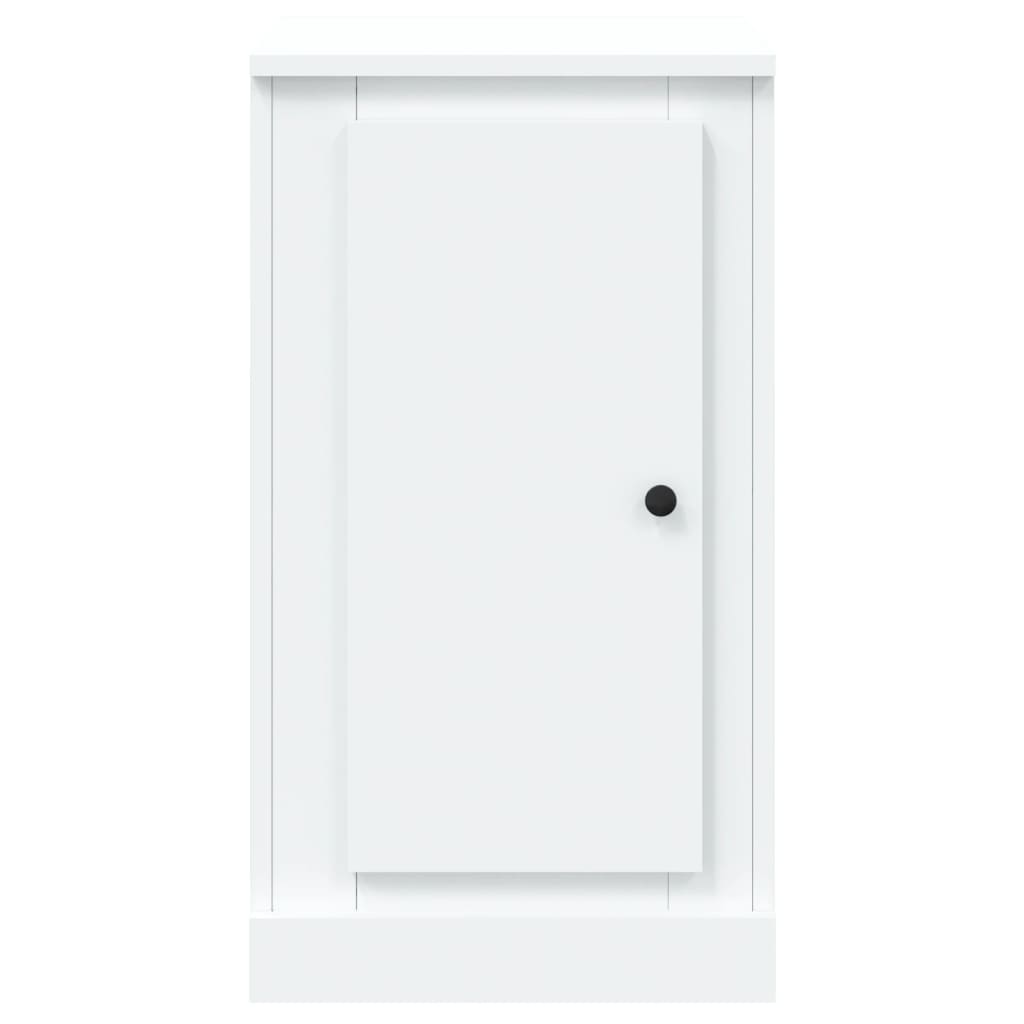 Dressoir 37,5X35,5X67,5 Cm Bewerkt Hout Wit