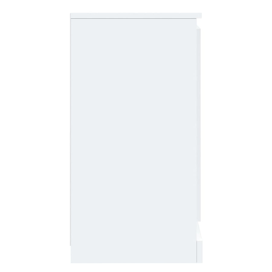 Dressoir 37,5X35,5X67,5 Cm Bewerkt Hout Wit