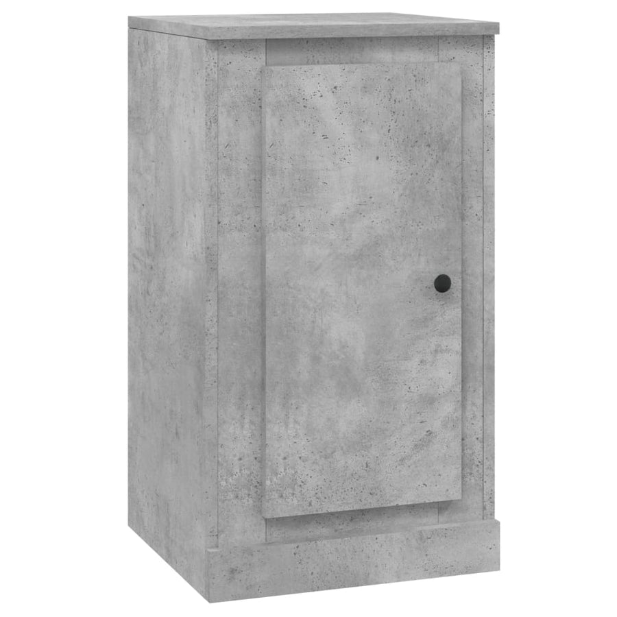 Dressoir 37,5X35,5X67,5 Cm Bewerkt Hout Betongrijs