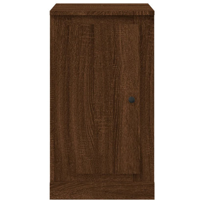 Dressoir 37,5x35,5x67,5 cm bewerkt hout bruin eikenkleur