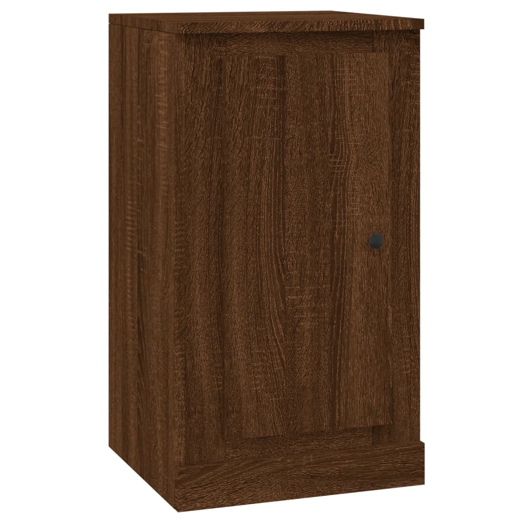 Dressoirs 2 St 37,5X35,5X67,5 Cm Bewerkt Hout Bruin Eikenkleur