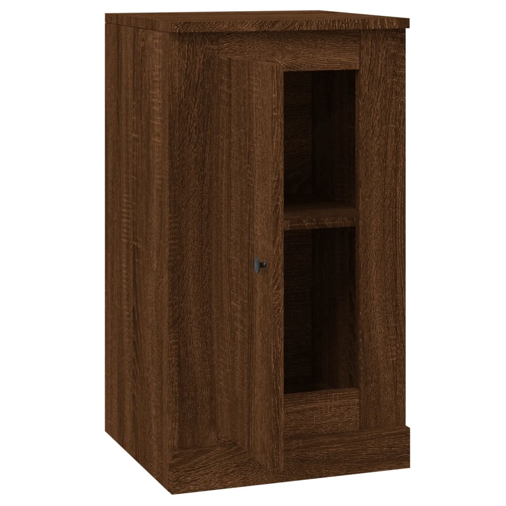 Dressoirs 2 St 37,5X35,5X67,5 Cm Bewerkt Hout Bruin Eikenkleur