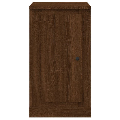Dressoirs 2 St 37,5X35,5X67,5 Cm Bewerkt Hout Bruin Eikenkleur