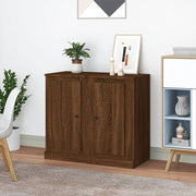 Dressoir 37,5x35,5x67,5 cm bewerkt hout bruin eikenkleur