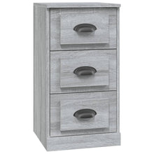 Dressoir 36X35,5X67,5 Cm Bewerkt Hout Grijs Sonoma Eikenkleurig