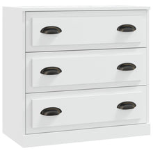 Dressoir 70X35,5X67,5 Cm Bewerkt Hout Wit