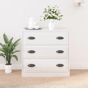 Sideboard 70x35x67.5 cm engineered wood high gloss white