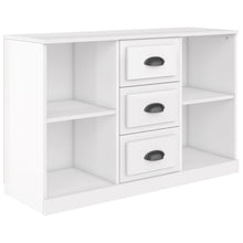 Dressoir 104,5X35,5X67,5 Cm Bewerkt Hout Hoogglans Wit