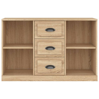 Dressoir 104,5X35,5X67,5 Cm Bewerkt Hout Kleurig Sonoma eiken