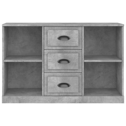 Dressoir 104,5X35,5X67,5 Cm Bewerkt Hout Betongrijs