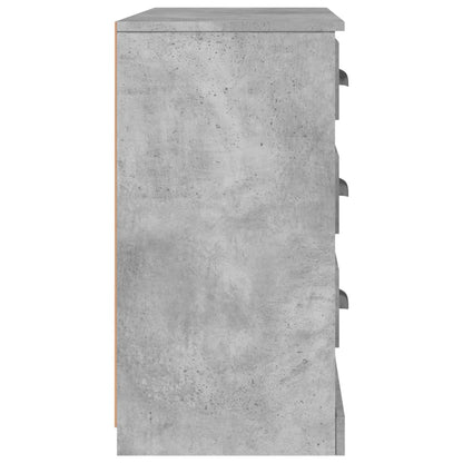 Dressoir 104,5X35,5X67,5 Cm Bewerkt Hout Betongrijs