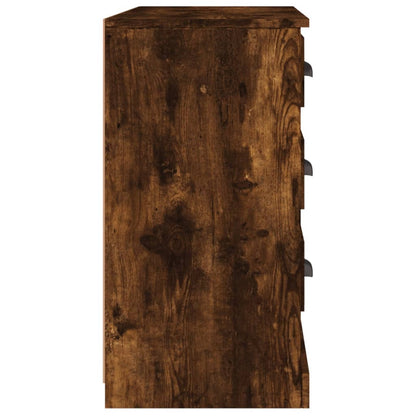 Dressoir 104,5X35,5X67,5 Cm Bewerkt Hout Gerookt Eikenkleurig