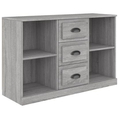Dressoir 104,5X35,5X67,5 Cm Bewerkt Hout Sonoma Grijs