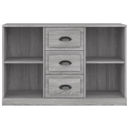 Dressoir 104,5X35,5X67,5 Cm Bewerkt Hout Sonoma Grijs