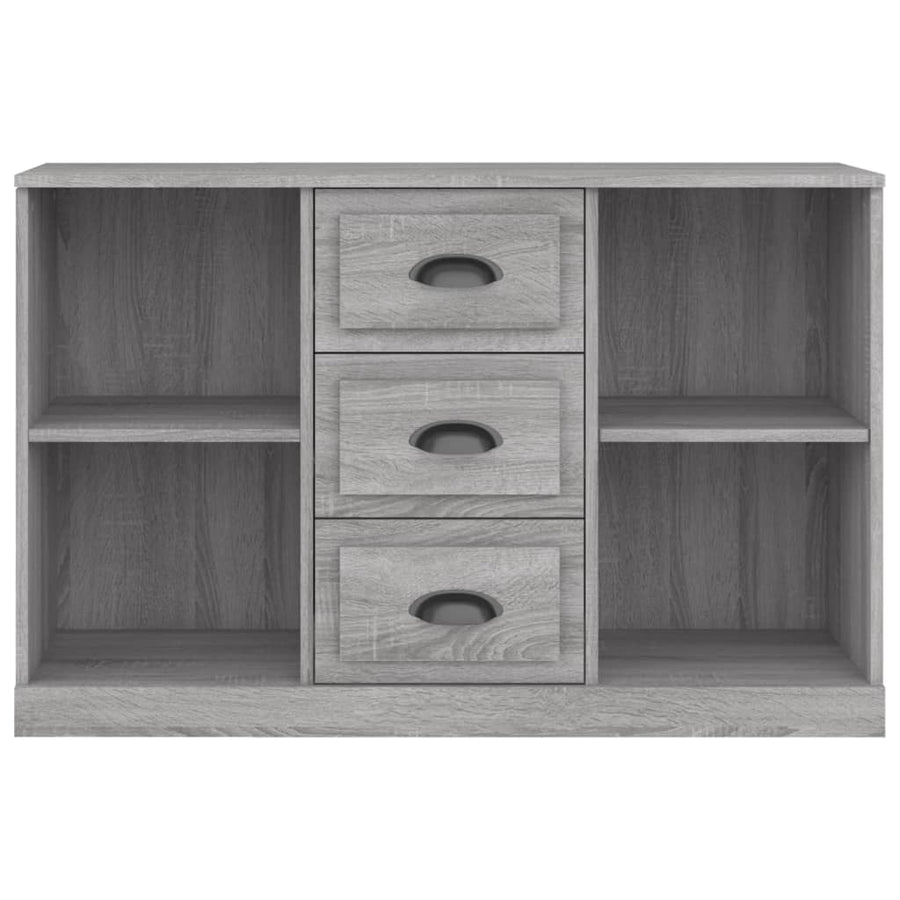 Dressoir 104,5X35,5X67,5 Cm Bewerkt Hout Sonoma Grijs