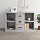 Sideboard 104.5x35.5x67.5 cm engineered wood sonoma grey