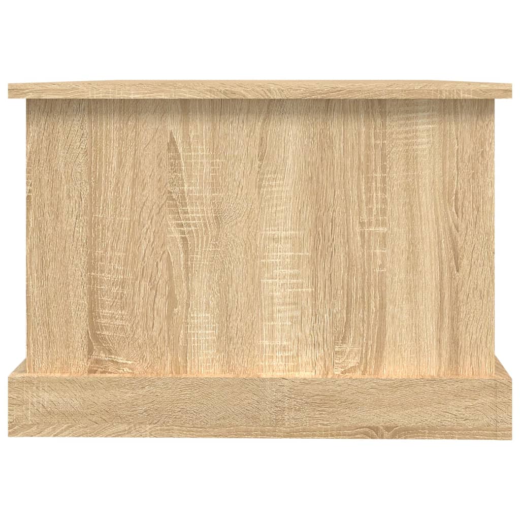 Salontafel 90X50X35 Cm Bewerkt Hout Kleurig Sonoma eiken