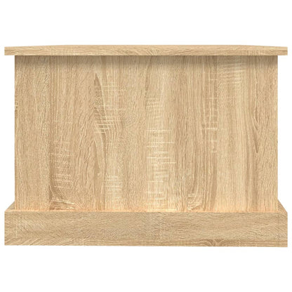 Salontafel 90X50X35 Cm Bewerkt Hout Kleurig Sonoma eiken