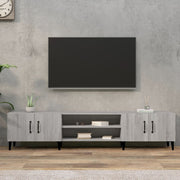 Tv-meubel 180x31,5x40 cm grijs sonoma eiken
