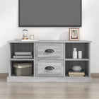 Tv-meubel 99,5x35,5x48 cm grijs sonoma eiken