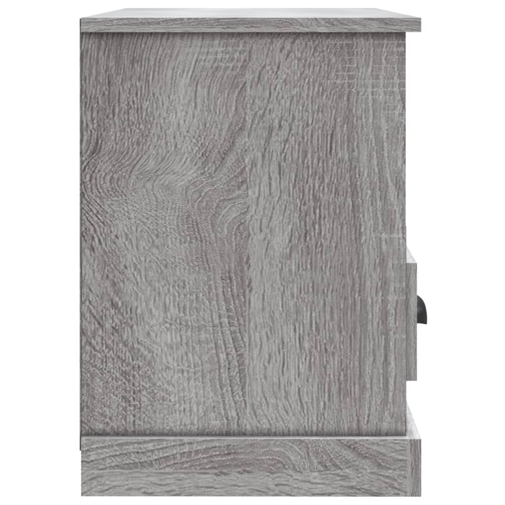 Tv-Meubel Bewerkt Hout Eikenkleurig Grijs sonoma