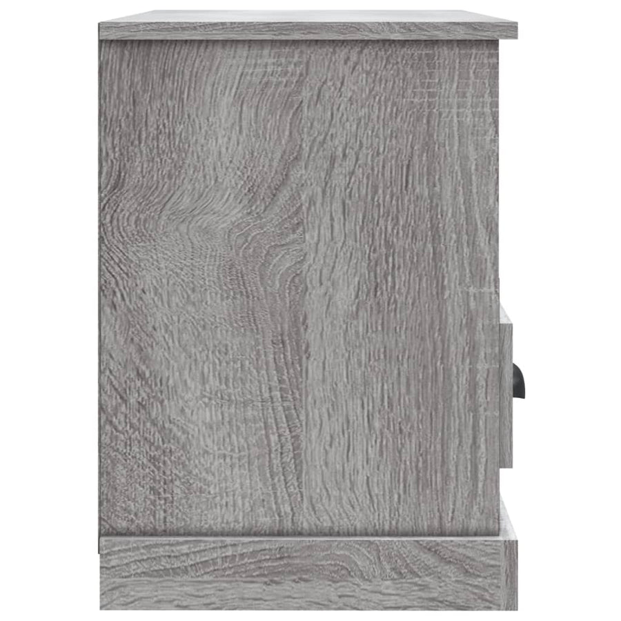 Tv-Meubel Bewerkt Hout Eikenkleurig Grijs sonoma