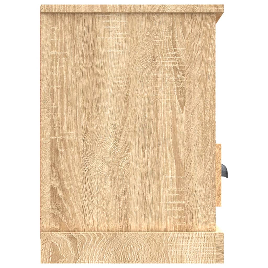 Tv-Meubel 00X35X50 Cm Bewerkt Hout Kleurig Sonoma eiken