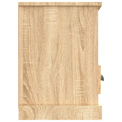 Tv-Meubel 00X35X50 Cm Bewerkt Hout Kleurig Sonoma eiken