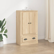 Hoge kast 60x35,5x103,5 cm bewerkt hout sonoma eiken