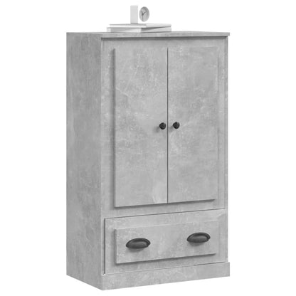 Hoge Kast 60X35,5X103,5 Cm Bewerkt Hout Betongrijs
