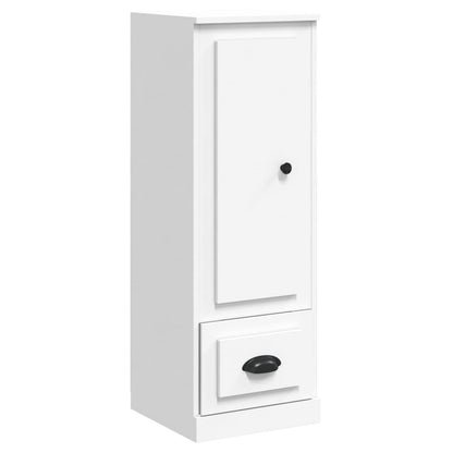 Hoge Kast 36,35,5X103,5 Cm Bewerkt Hout Wit