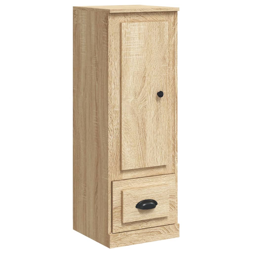 Hoge Kast 36X35,5X103,5 Cm Bewerkt Hout Sonoma Eikenkleurig
