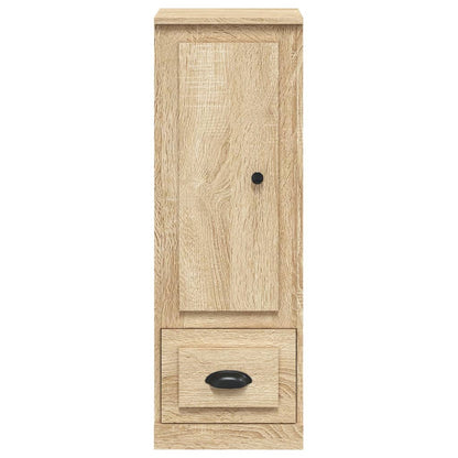 Hoge Kast 36X35,5X103,5 Cm Bewerkt Hout Sonoma Eikenkleurig