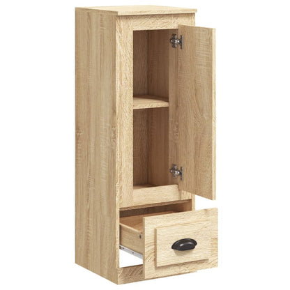 Hoge Kast 36X35,5X103,5 Cm Bewerkt Hout Sonoma Eikenkleurig