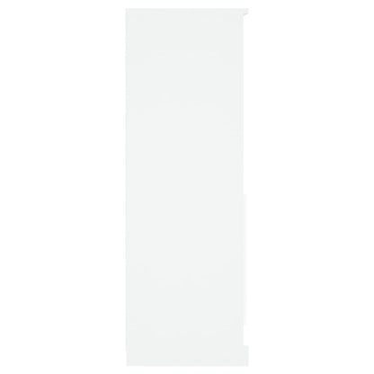 Hoge Kast 60X35,5X103,5 Cm Bewerkt Hout Wit