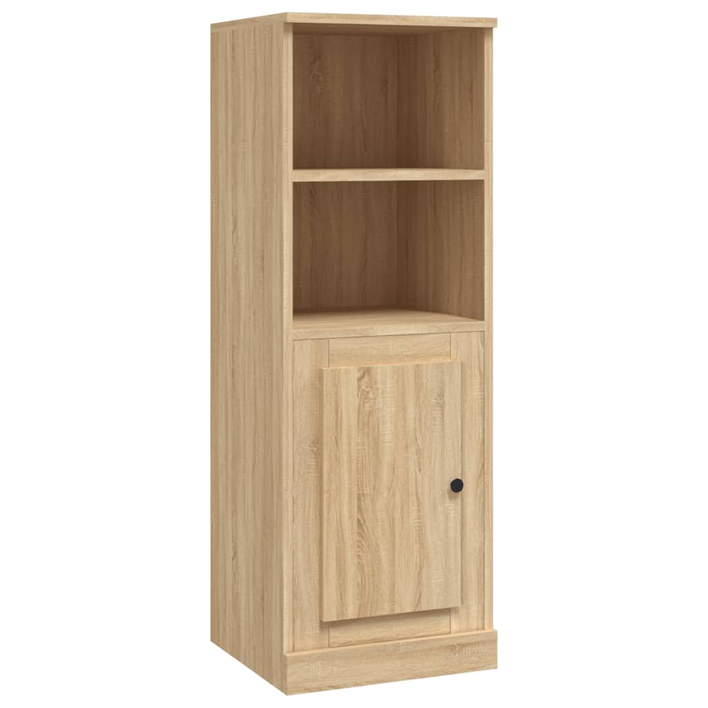 Hoge Kast 36X35,5X103,5 Cm Bewerkt Hout Sonoma Eikenkleurig