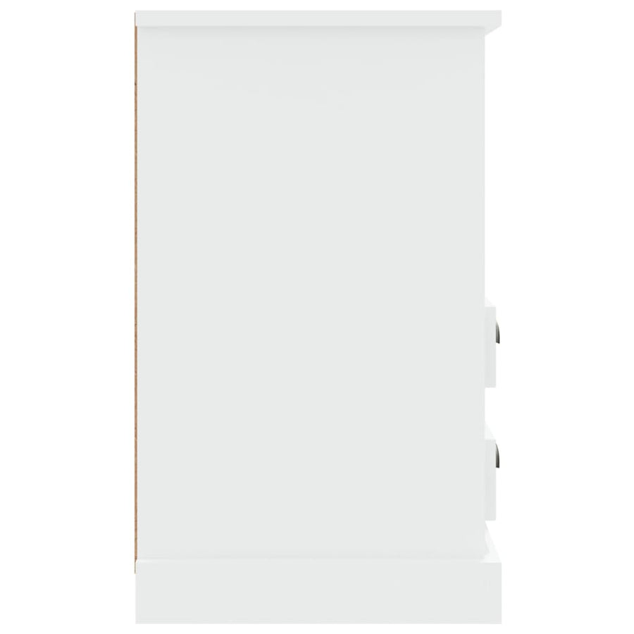 Nachtkastjes 2 St 43X36X60 Cm Hoogglans Wit