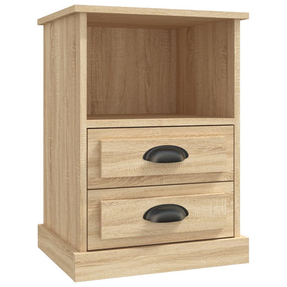 Nachtkastje 43X36X60 Cm Kleurig 1 Sonoma eiken