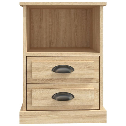 Nachtkastje 43X36X60 Cm Kleurig 1 Sonoma eiken