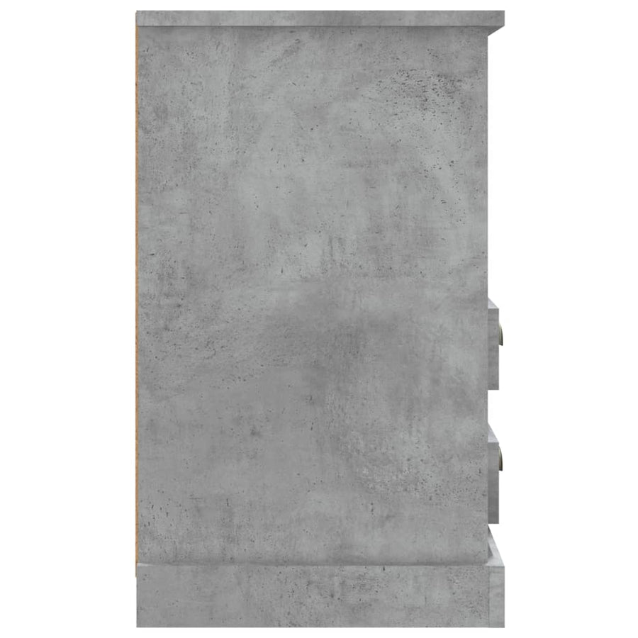 Nachtkastje 43X36X60 Cm Betongrijs