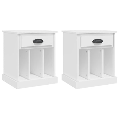 Nachtkastjes 2 St 43X36X50 Cm Wit